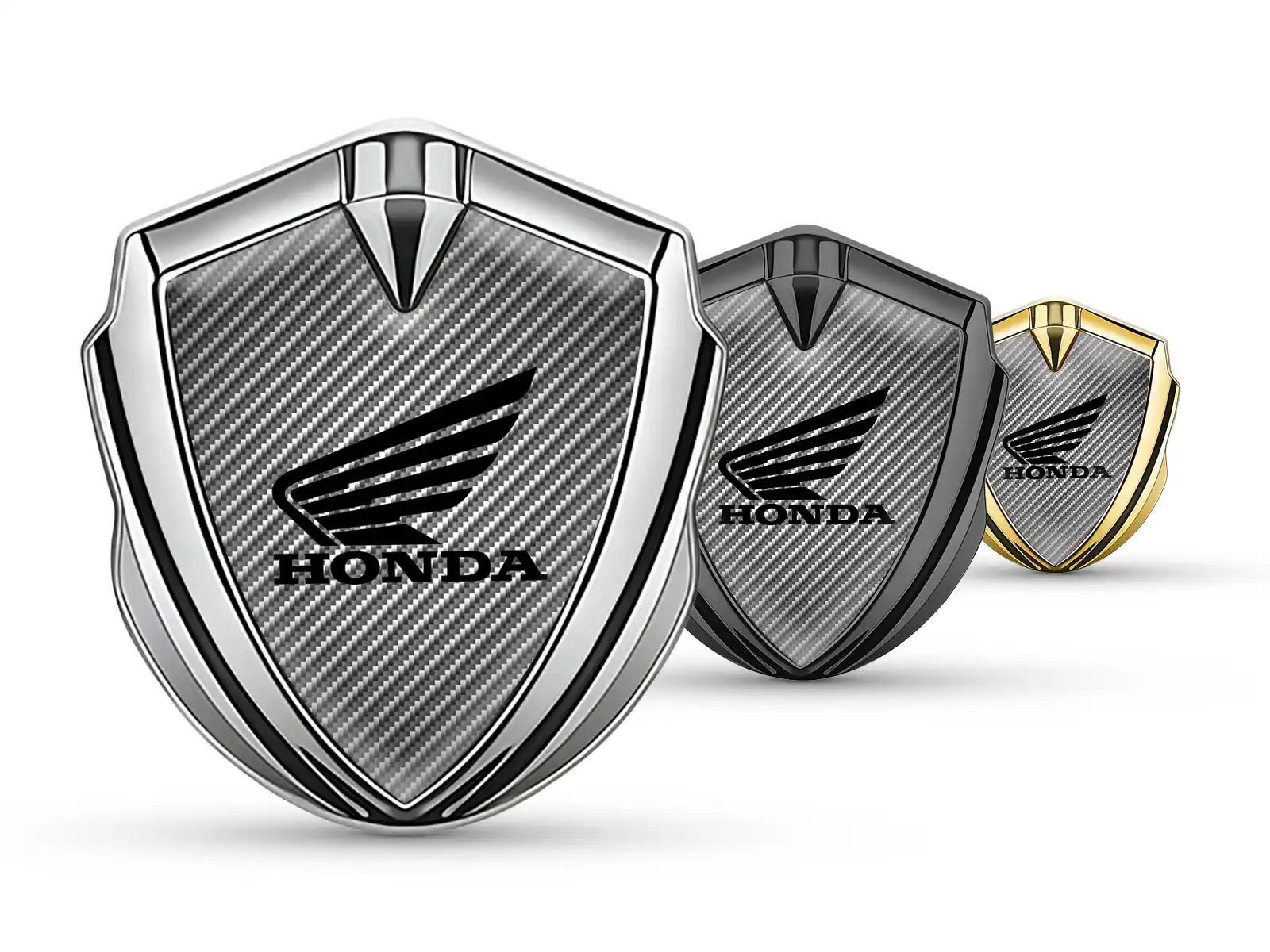 Honda Emblema Silicone Badge Stile Minimal Uni-Size